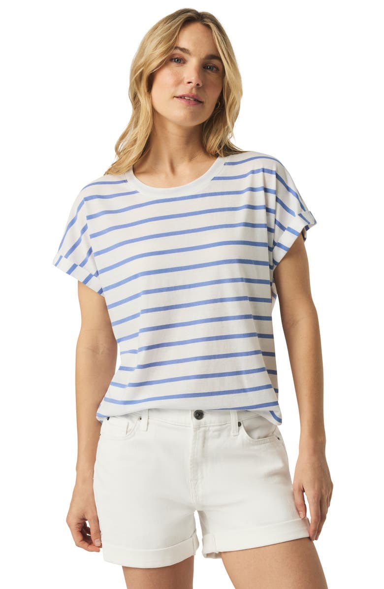 Splendid Skye Stripe T-Shirt, Alternate, color, Persian Jwl Stripe