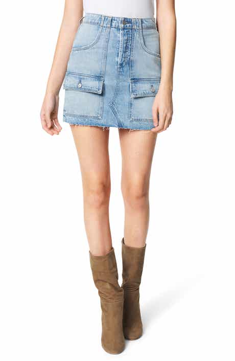 Joe's The High Waist Denim Utility Miniskirt