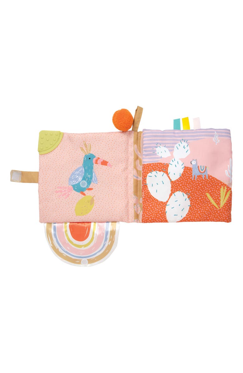 Manhattan Toy Llama Soft Sensory Book, Alternate, color, Multi-Color