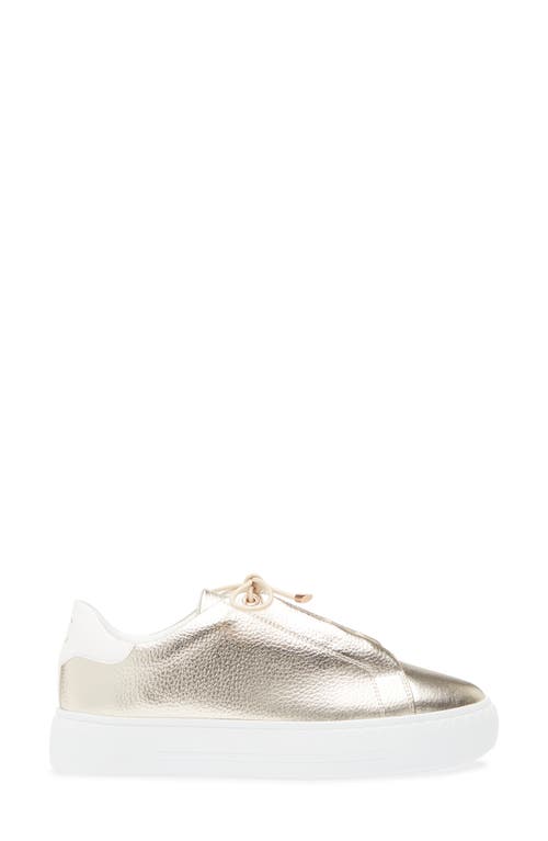 Regarde Le Ciel Nathaly Platform Sneaker In Platinum/white