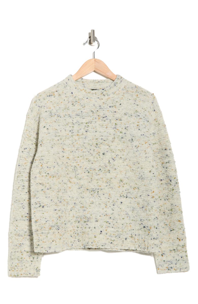 Boxy Merino Wool Blend Sweater