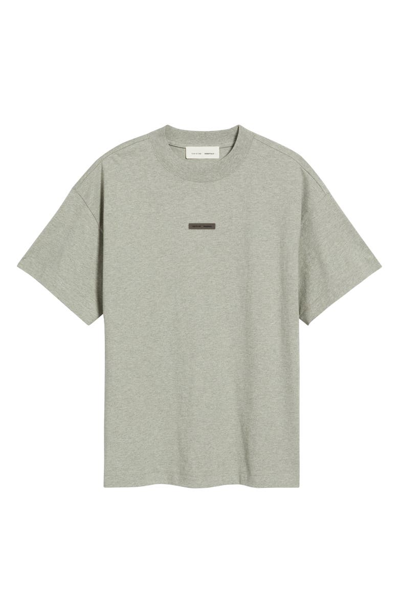 Fear of God Essentials Vintage Fit Logo T-Shirt, Alternate, color, Concrete Heather