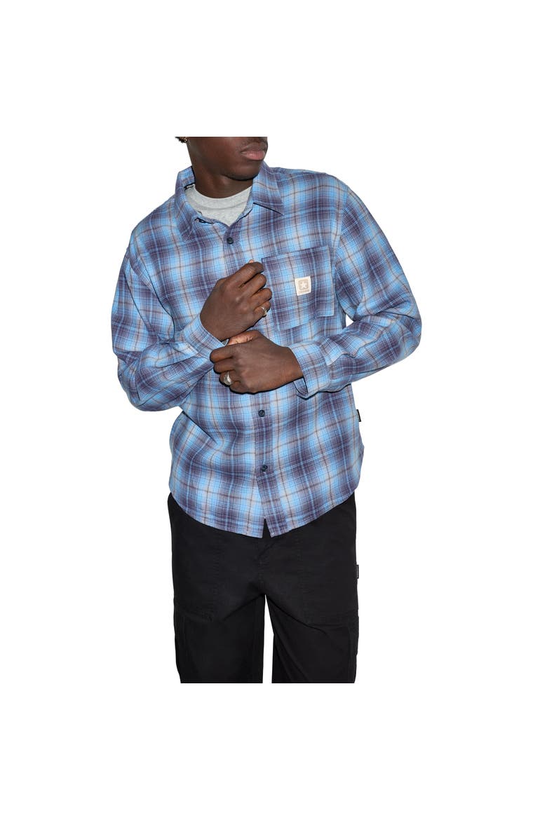 Plaid Work Shirt, Main, color, SHADY MULTI