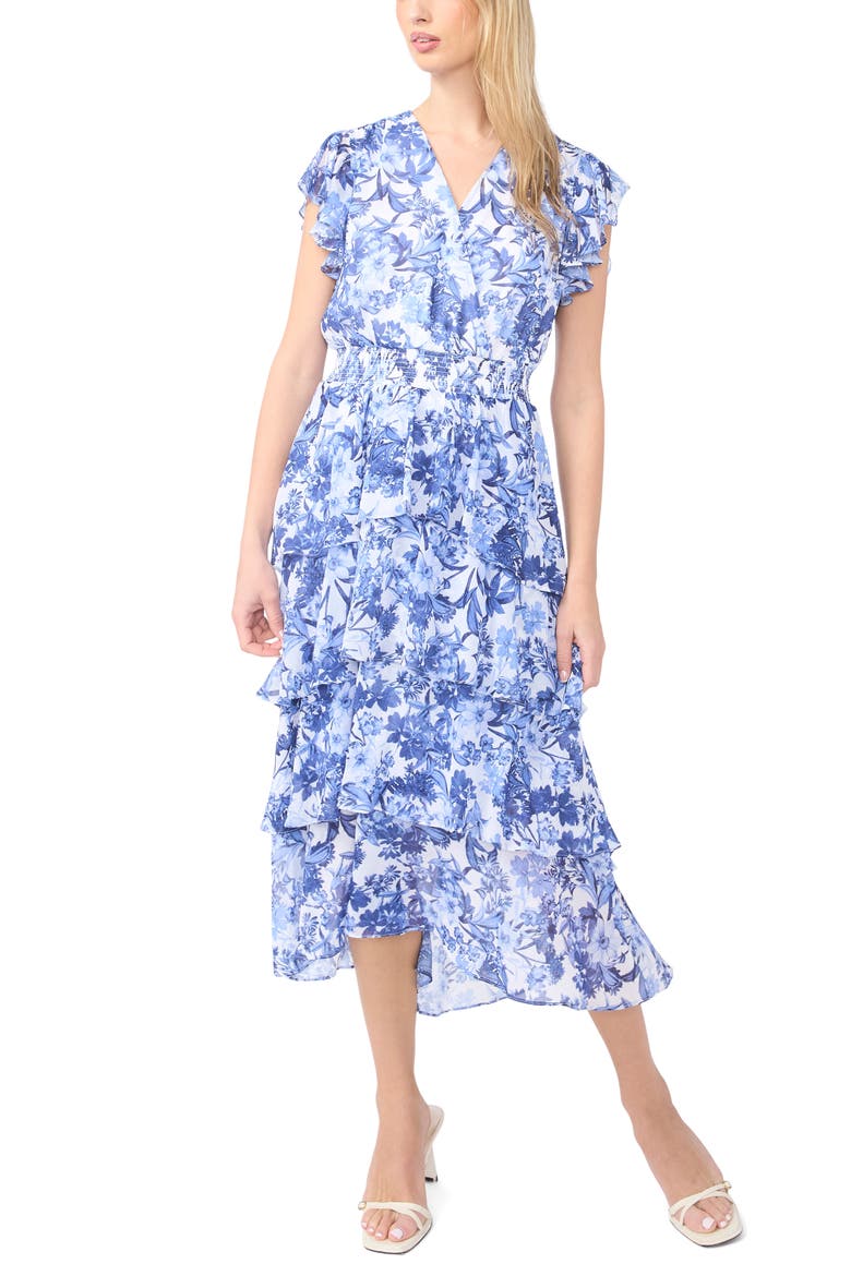 jennsen ruched flutter sleeve maxi dress Ciebon Jennsen Ruched Maxi Dress In Purple - 35% Off