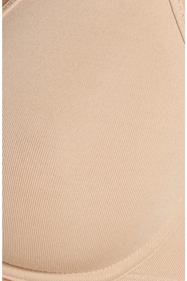 Body By Seamless Front Close Racerback Underwire Bra, Alternate, color, TOAST