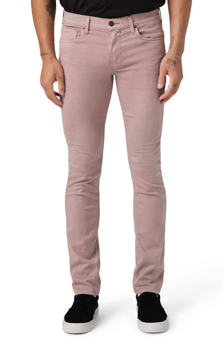 PAIGE Lennox Slim Leg Jeans, Main, color, Vintage Clouded Orchid