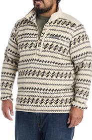 Columbia Big & Tall Southwest-Inspired 1/2-Zip Pullover