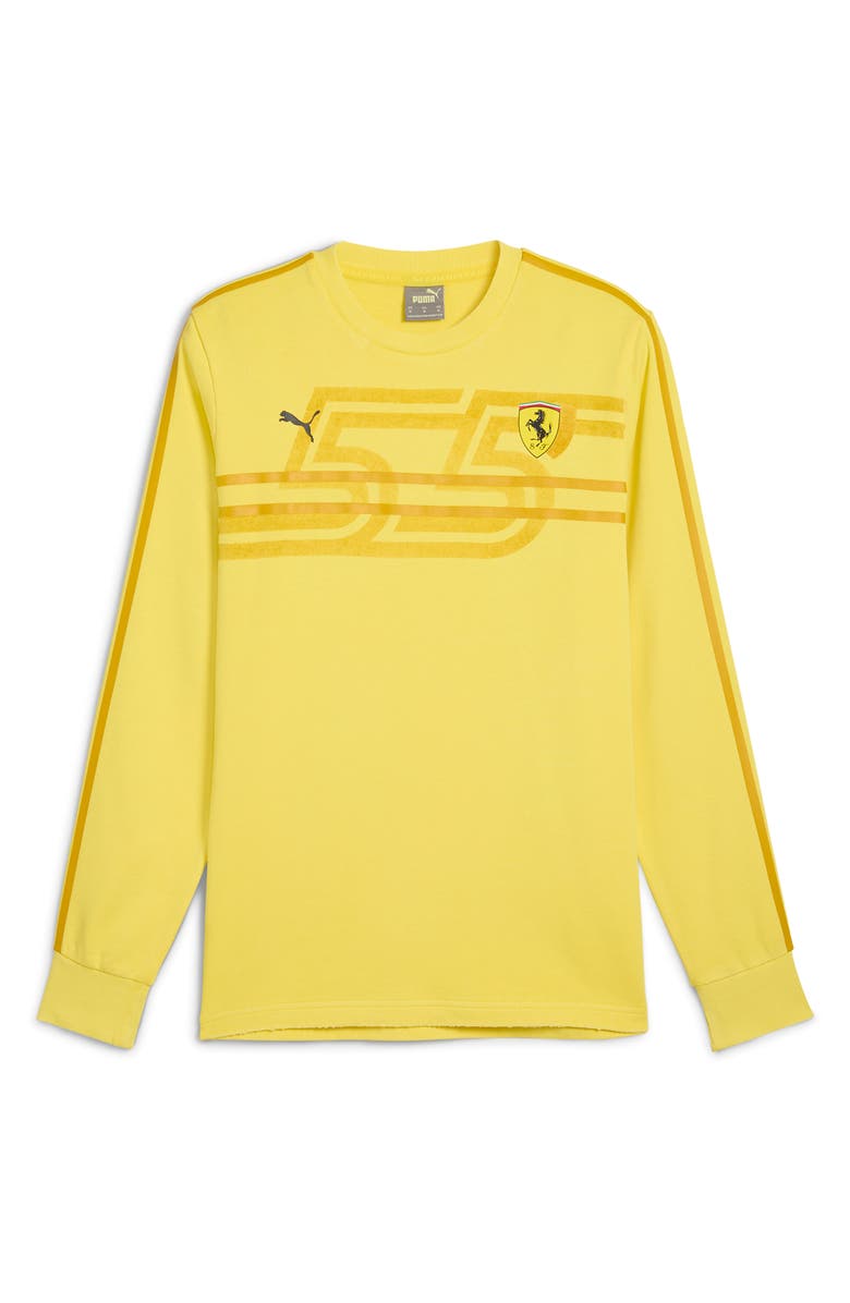PUMA DESERT SUN - PUMA FOR SCUDERIA FERRARI Long Sleeve Tee, Main, color, 