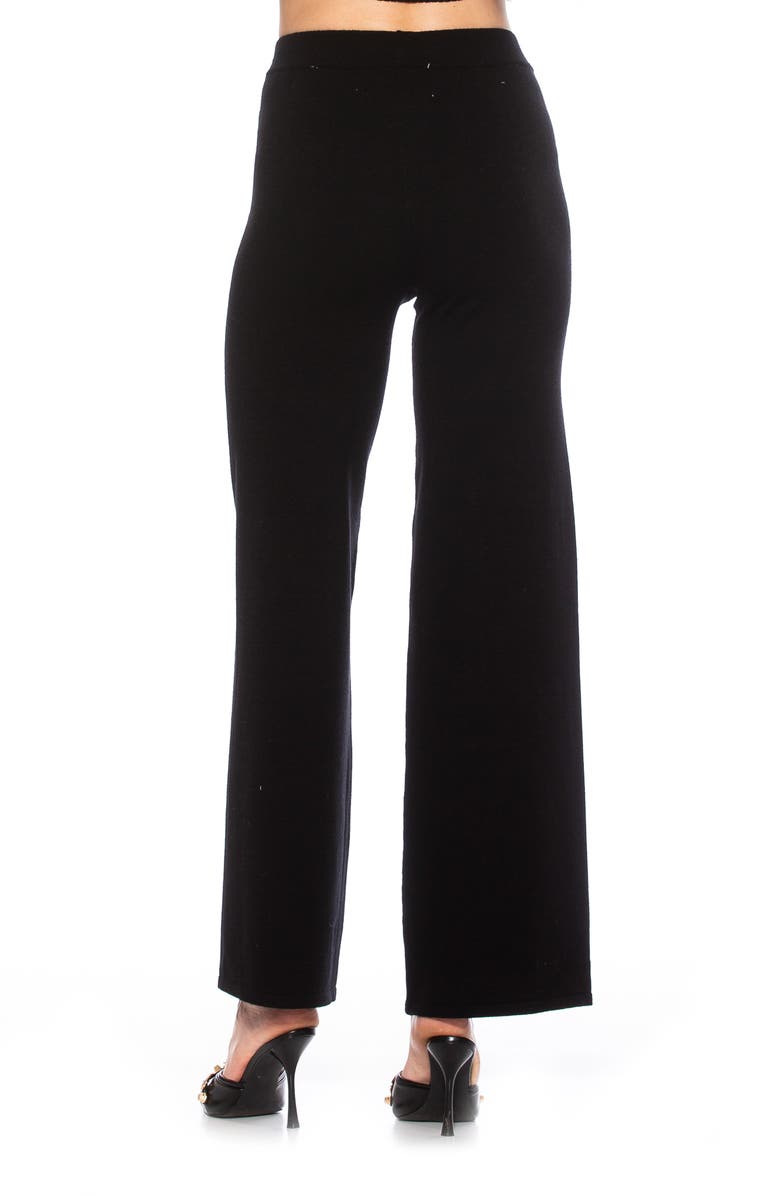 Alexia Admor Theana High Waist Flare Pants, Alternate, color, 