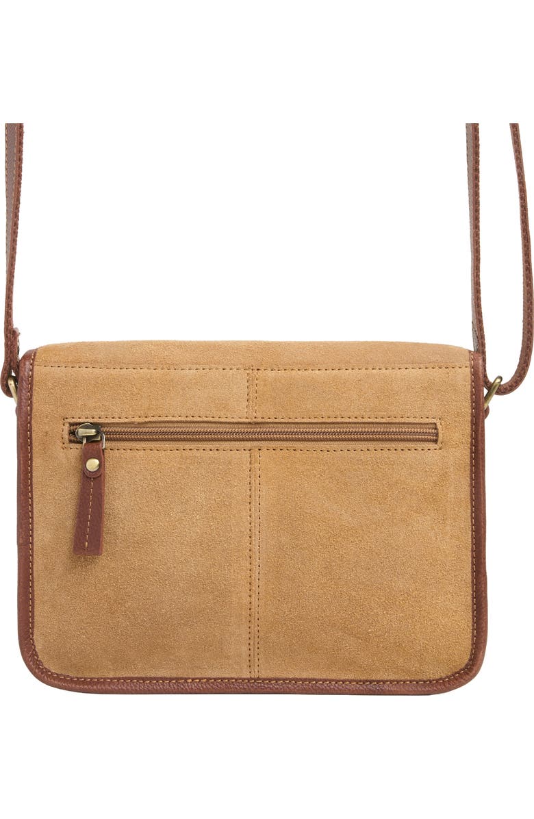 Celtic & Co. Stud Strap Cross Body Bag, Alternate, color, Sand