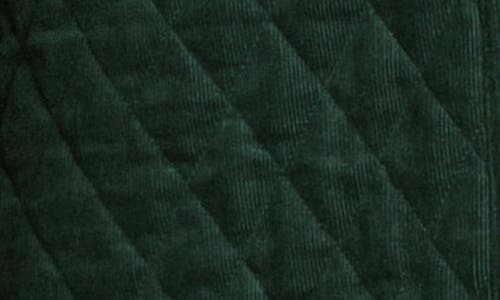 Matty M . Canyon Quilted Corduroy Barn Jacket In Green