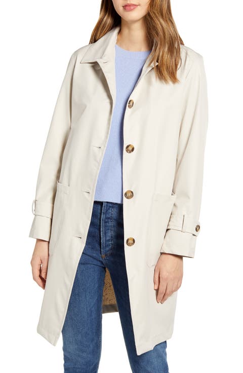 Single Breasted Raincoat