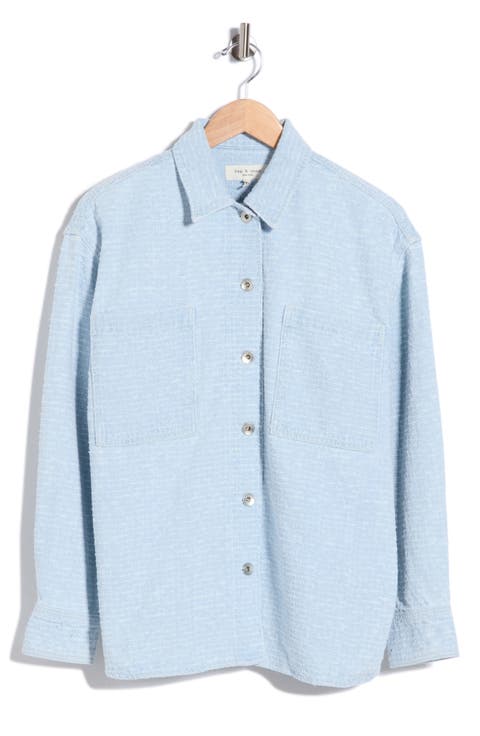Jax Textured Button-Up Shirt