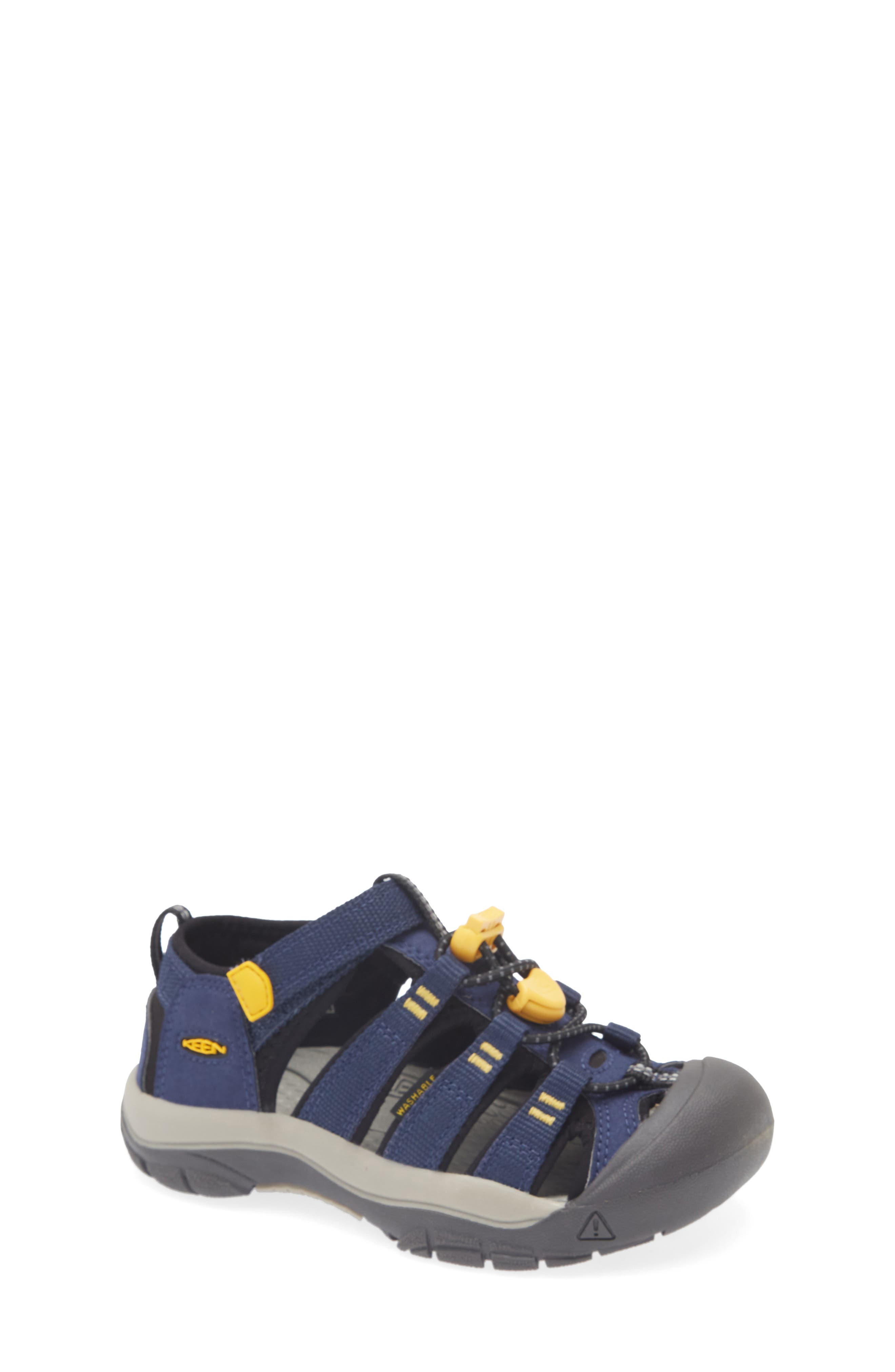 KEEN Kids' Newport H2 Sandal, Main, color, Naval Academy/ Keen Yellow