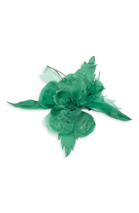 Silk Flower Pin