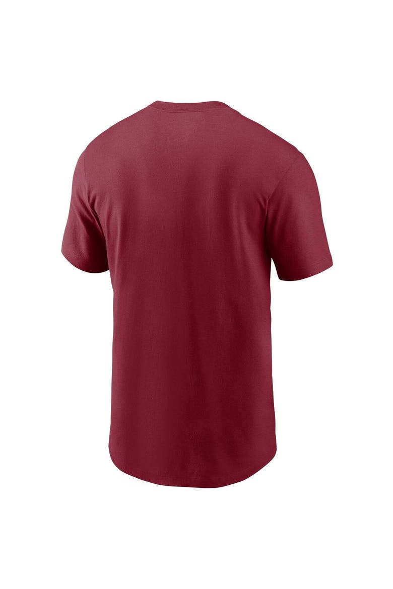Men's Nike Cardinal Arizona Cardinals Primary Logo T-Shirt, Alternate, color, Cardinal