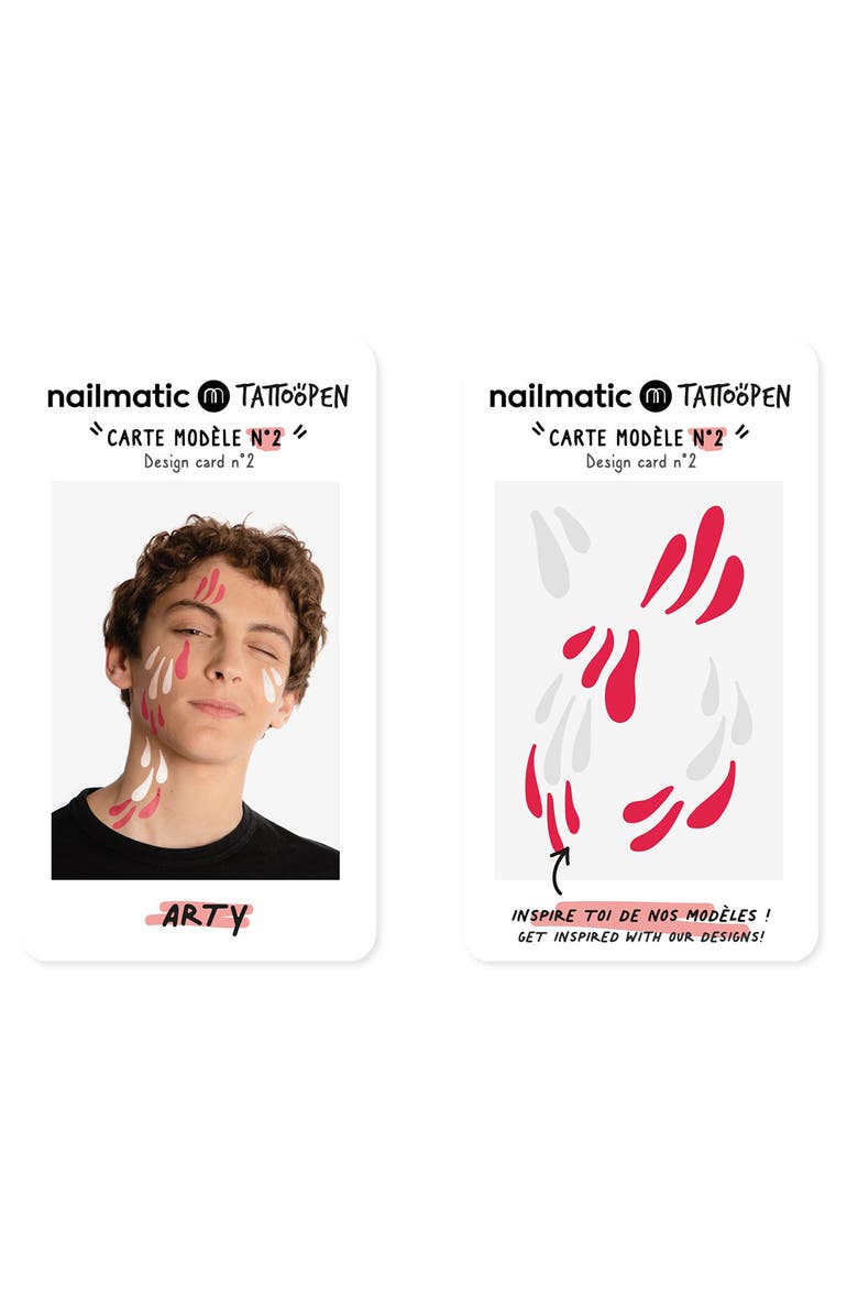 nailmatic TattooPen Arty Temporary Tattoo Felt Pen Kit, Alternate, color,