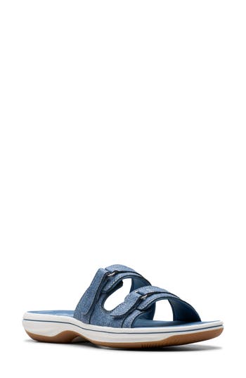 CLARKS CLARKS® BREEZE PIPER SLIDE SANDAL 