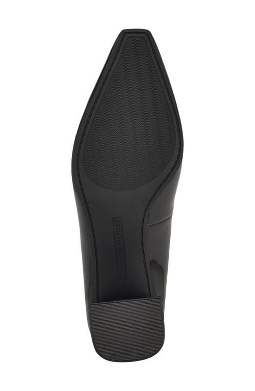 Tommy Hilfiger Opheili Block Heel Pump In Black