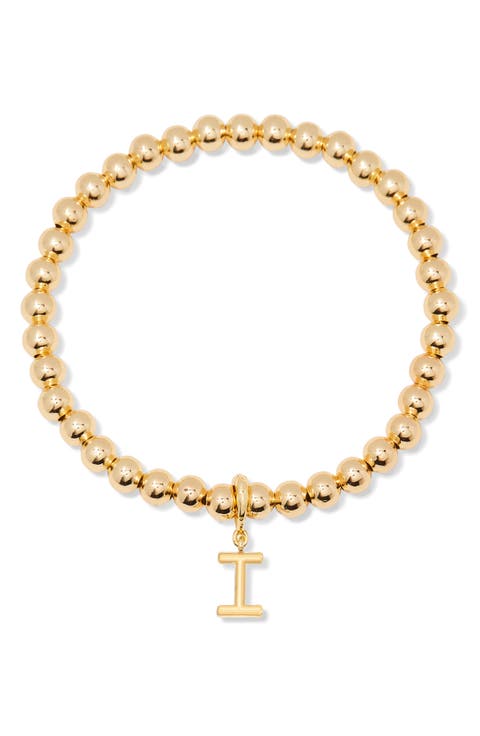 Makenna Initial Charm Bracelet