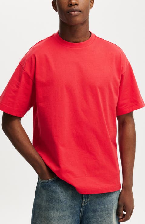 Men's Box Fit Plain T-Shirt