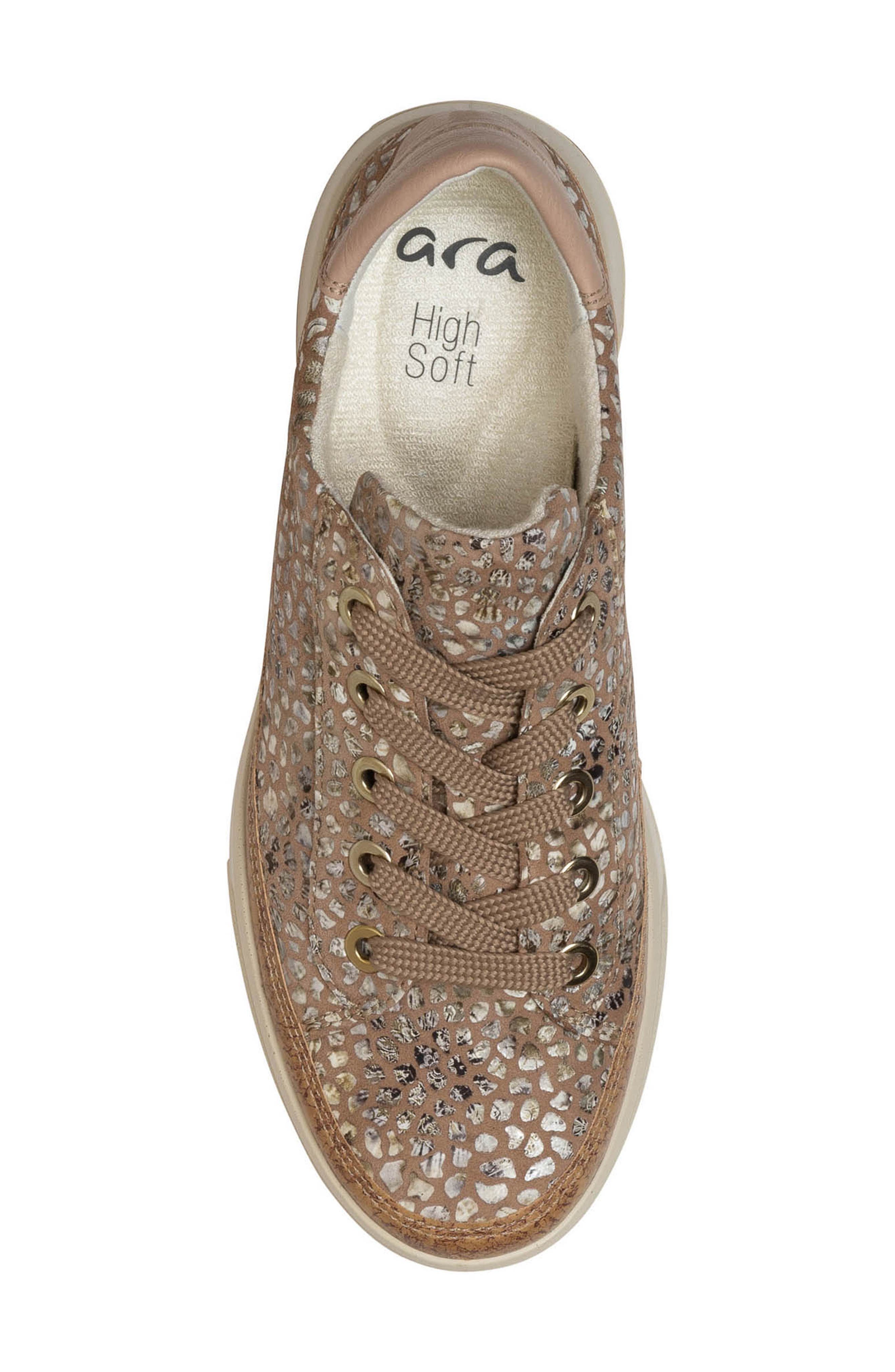 ara Rem Sneaker, Alternate, color, Camel Konfettikid