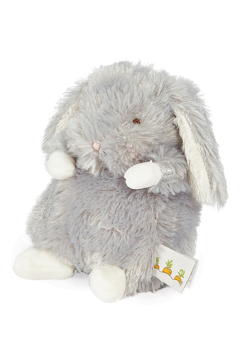 Wee Bloom Plush Bunny, Alternate, color, GREY