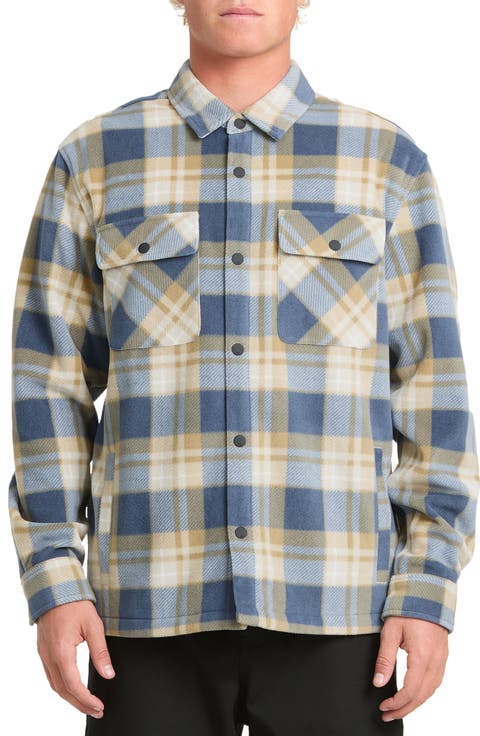 Harbor Plaid Polar Fleece Shirt