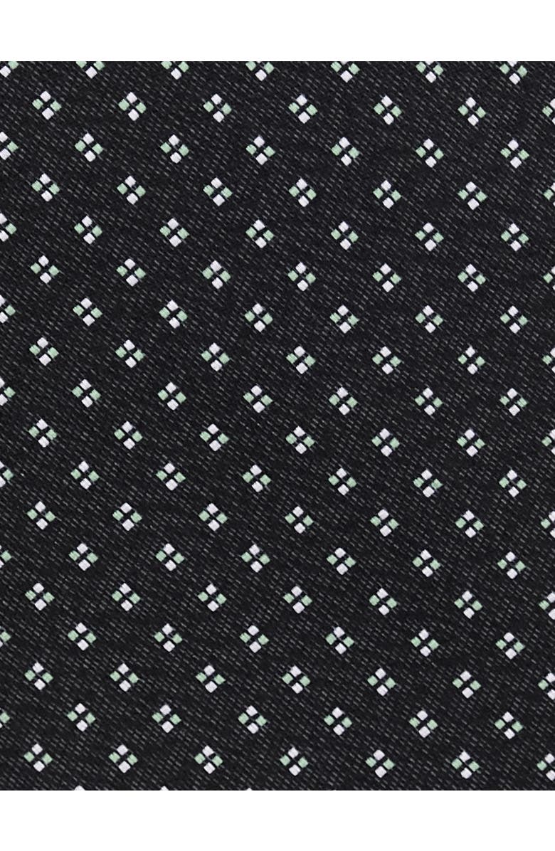 Michael Kors Big & Tall Alonso Neat Patterned Tie, Alternate, color, Black