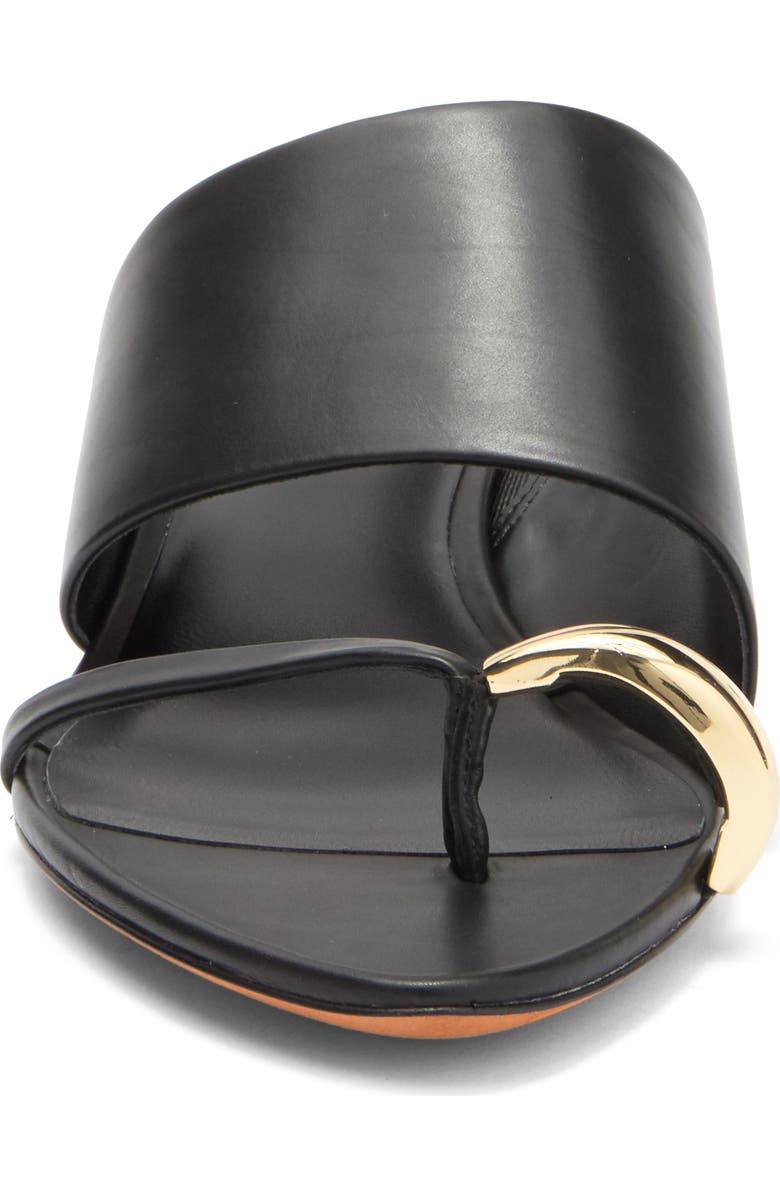 Vince Suzie Kitten Heel Flip Flop, Alternate, color, Black