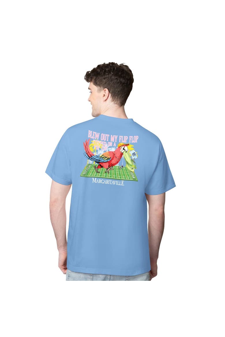 Men's Margaritaville Light Blue Dallas Cowboys Flip Flop T-Shirt, Main, color, Light Blue