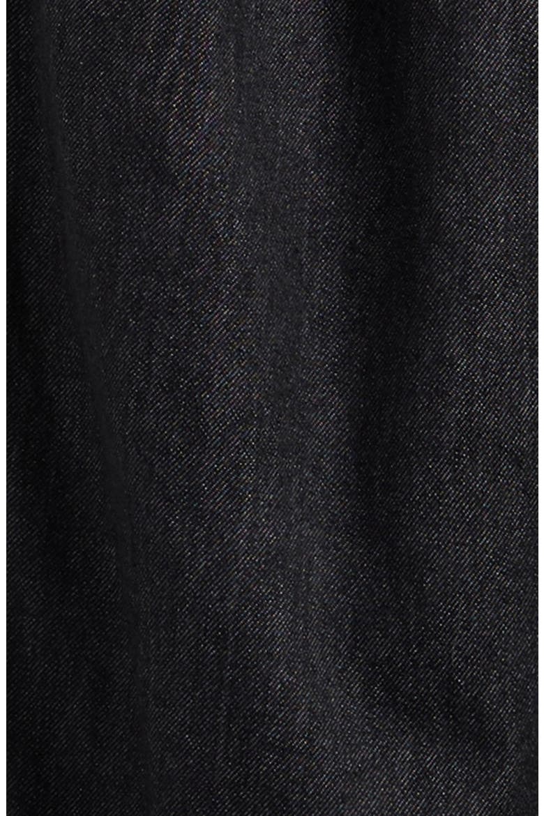 Kids' Pleated Wide Leg Jeans, Alternate, color, BLACK WASH