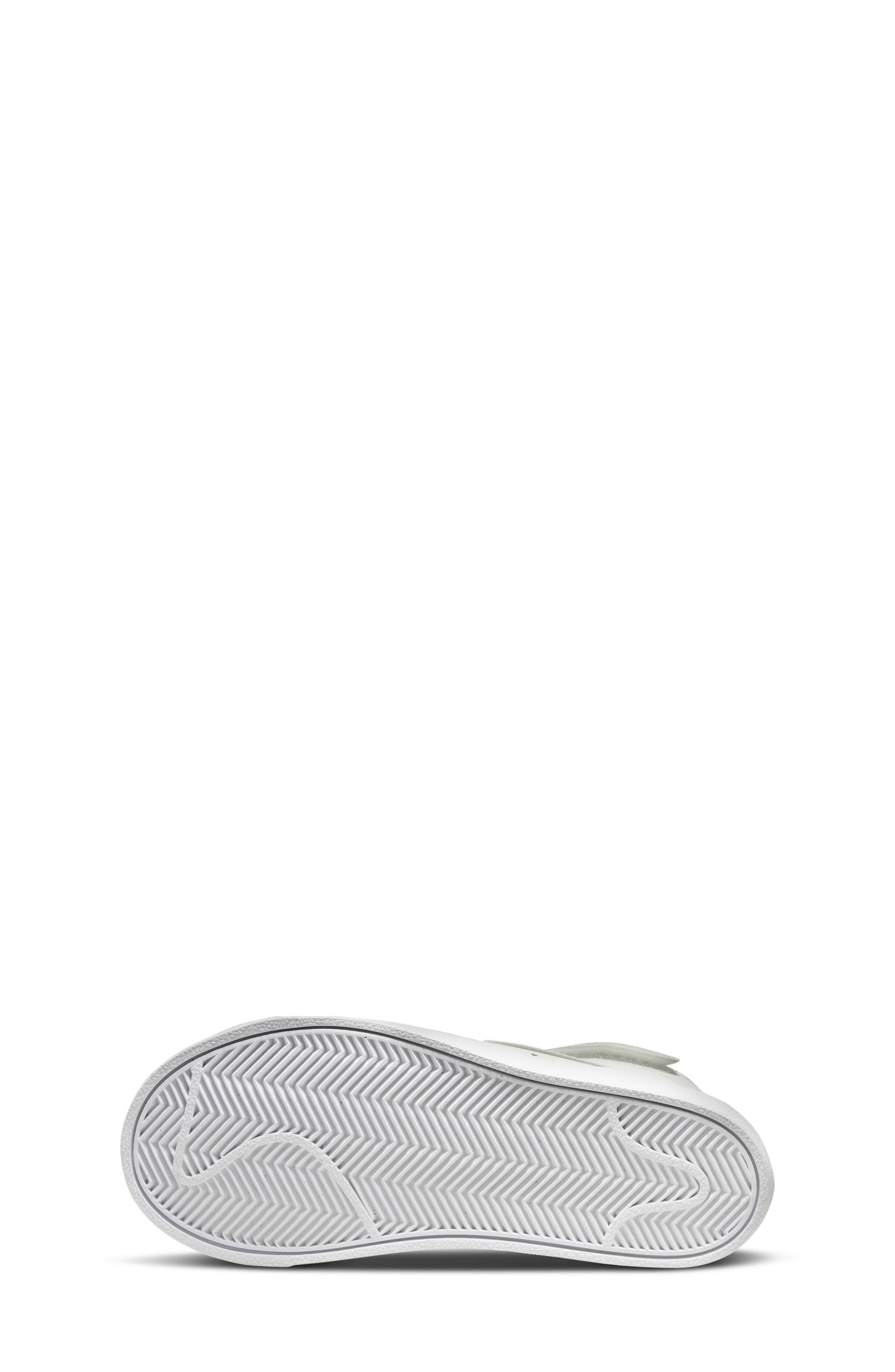 Kids' Blazer Mid '77 High Top Sneaker, Alternate, color, WHITE/ CLEAR/ BROWN/ WHITE