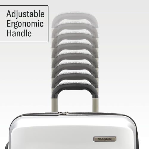 Samsonite Octiv Hardside Spinner 3-piece Luggage Set In Aluminum Silver