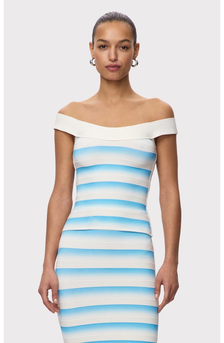 Herve Leger The Jessi Top, Main, color, Sky Ombre
