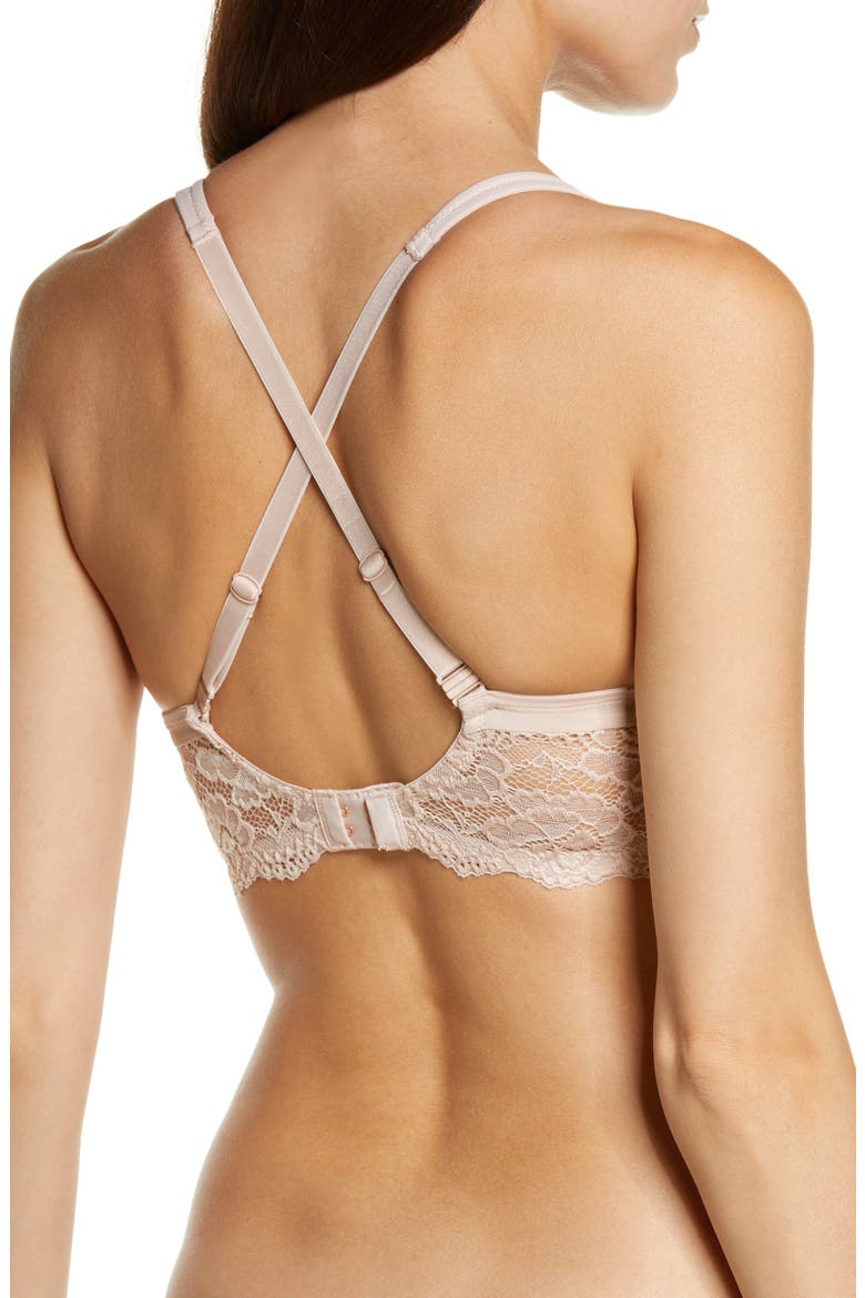 Goddess Underwire Convertible Bra, Alternate, color, CASHMERE