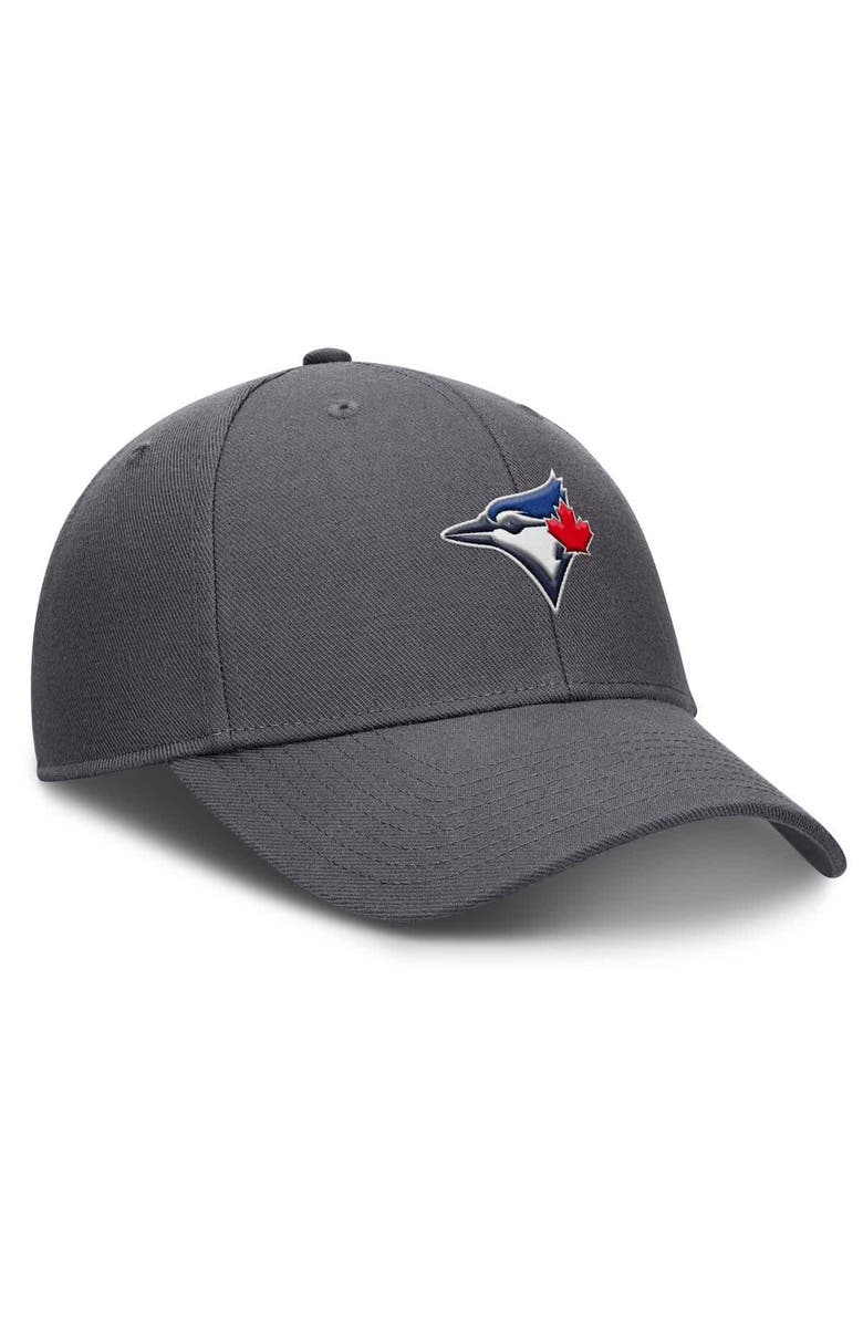 Nike Men's Nike  Gray Toronto Blue Jays Club Performance Adjustable Hat, Alternate, color, 