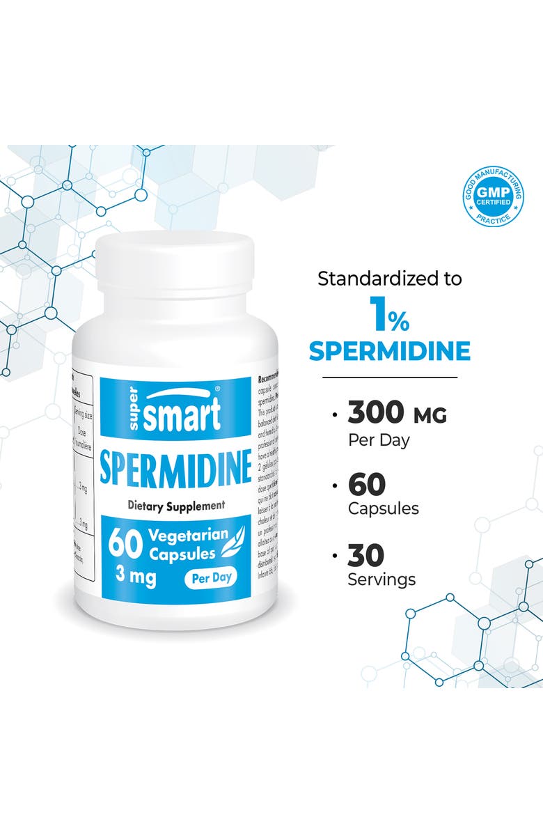 SuperSmart Spermidine 3mg per Day, Alternate, color, NO COLOR
