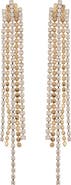Panacea Crystal Fringe Drop Earrings