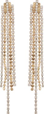 Panacea Crystal Fringe Drop Earrings