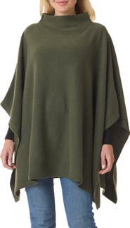 Vince Wool & Cashmere Funnel Neck Poncho