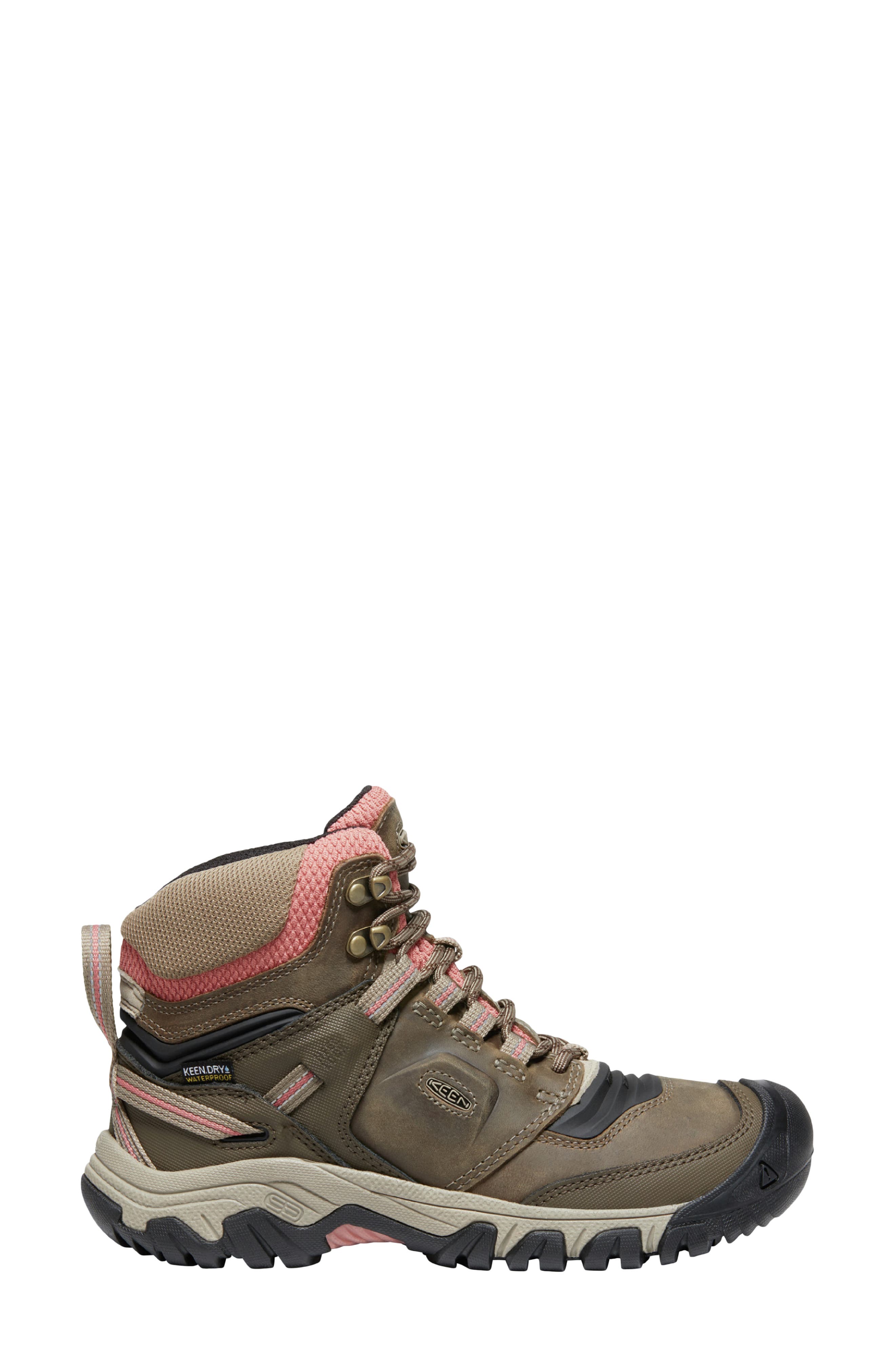 KEEN Ridge Flex Waterproof Mid Hiking Boot, Alternate, color, 