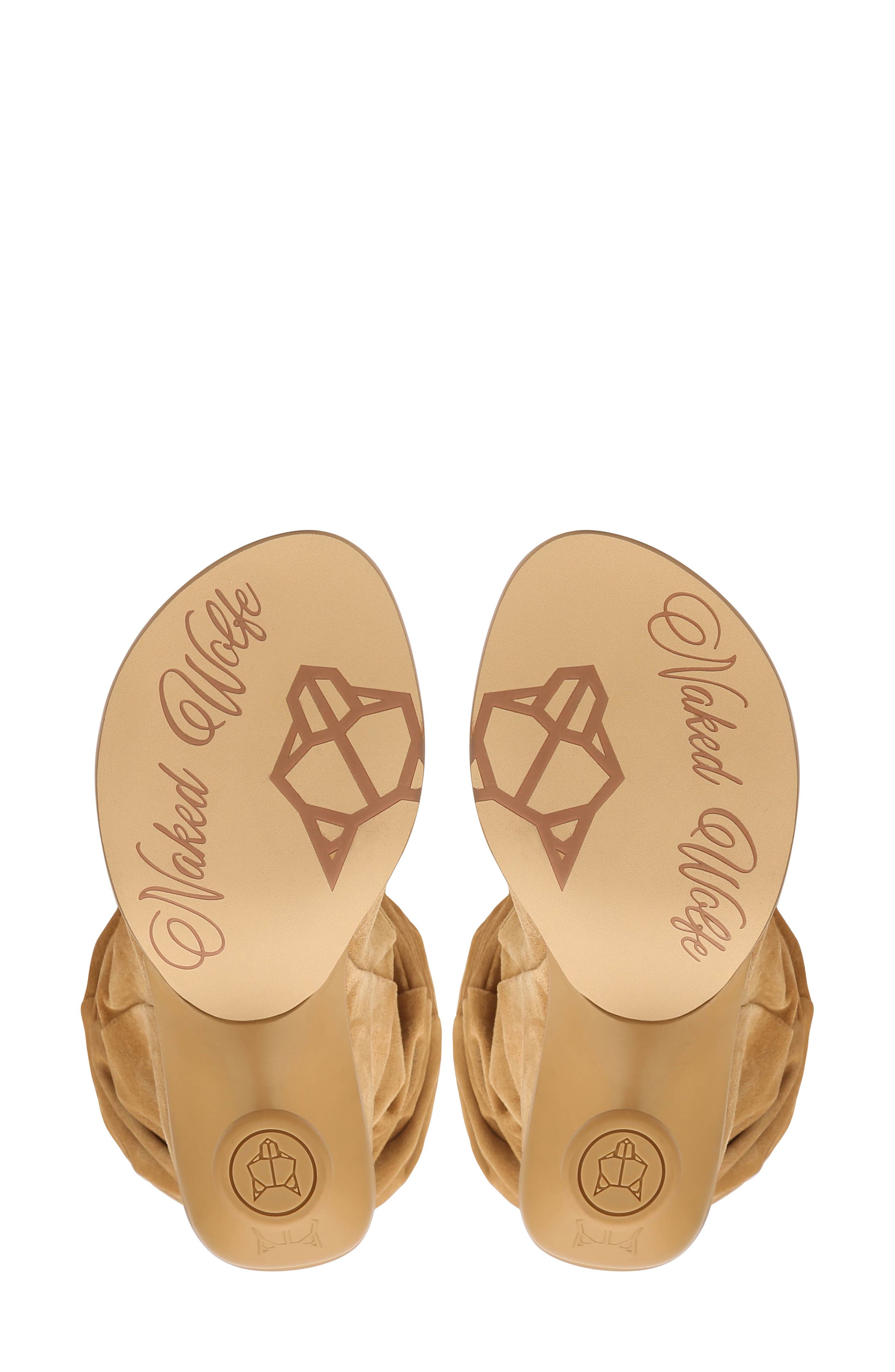 Naked Wolfe Kind Open Toe Boot, Alternate, color, 