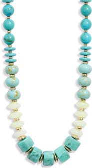 Nordstrom Mixed Beaded Necklace