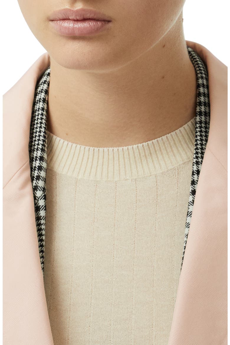 Edenderry Trench Coat, Alternate, color, CHALK PINK CHECK