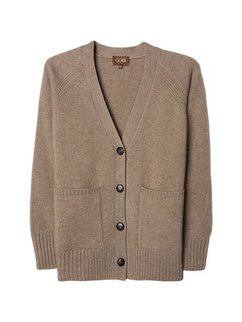 Relaxed-Fit Cashmere Cardigan