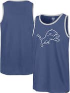 '47 Men's '47 Blue Detroit Lions Premier Franklin Tank Top