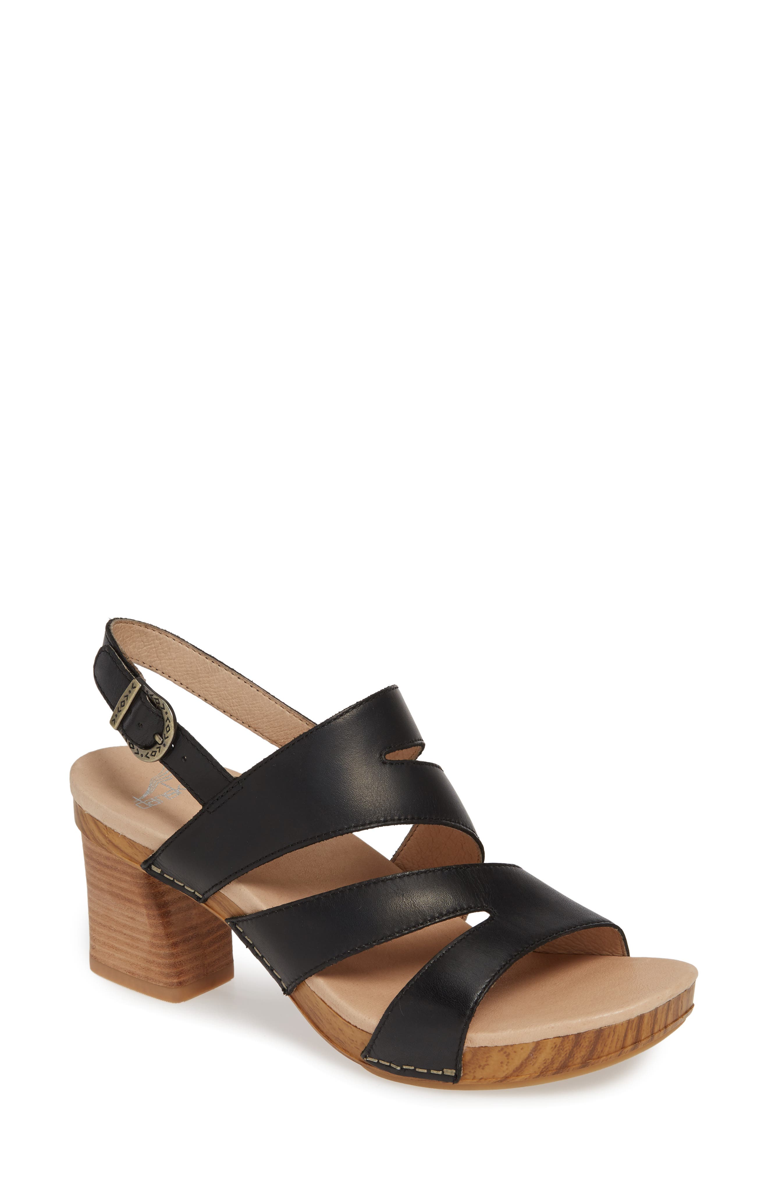 Dansko Ashlee Sandal, Main, color, 