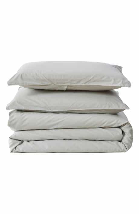 Woven & Weft Cotton Percale Duvet Cover
