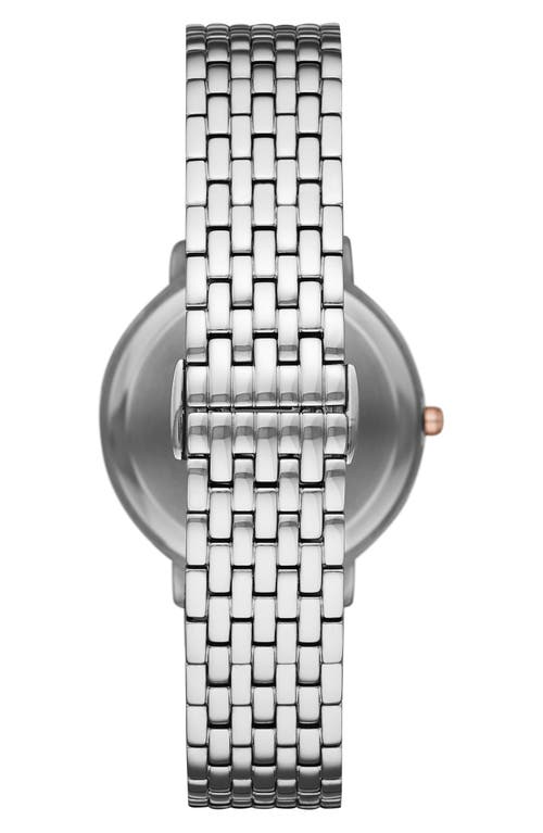 Emporio Armani Two-hand Bracelet Watch, 32mm Bracelet & Earrings Set In Transparent
